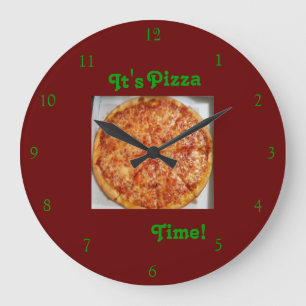 Hora da Pizza! Relógio
