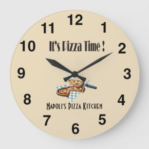 Hora Da Pizza - Relógio Da Pizza Palor