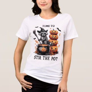 Hora de agitar o Pote - Camisa do Dia das Bruxas d