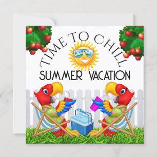 Hora de CHILL Convite