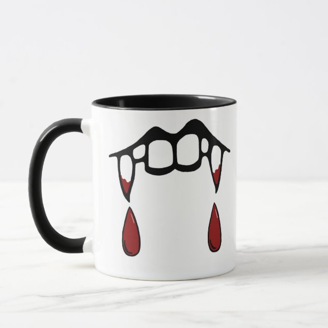 "Hora de morder?" Caneca (Esquerda)