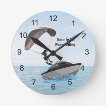 Hora de Parasedirem Relógio de Parede