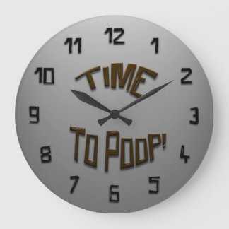 Hora de Poop! Relógio