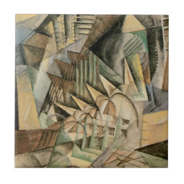 Hora de Rush, Nova Iorque, por Max Weber, Cubismo 