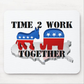 Hora de trabalhar juntos - mousepad