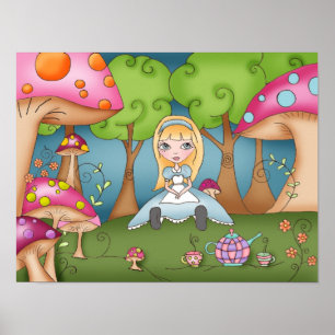 Hora do Chá com Alice - Poster