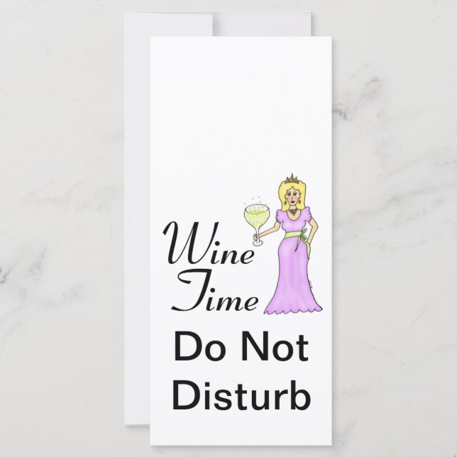 "Hora do Vinho" WineWomenDesigns.com Promocional (Frente)