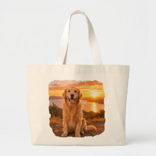 Hora Dourada - Bolsa Grande Tote