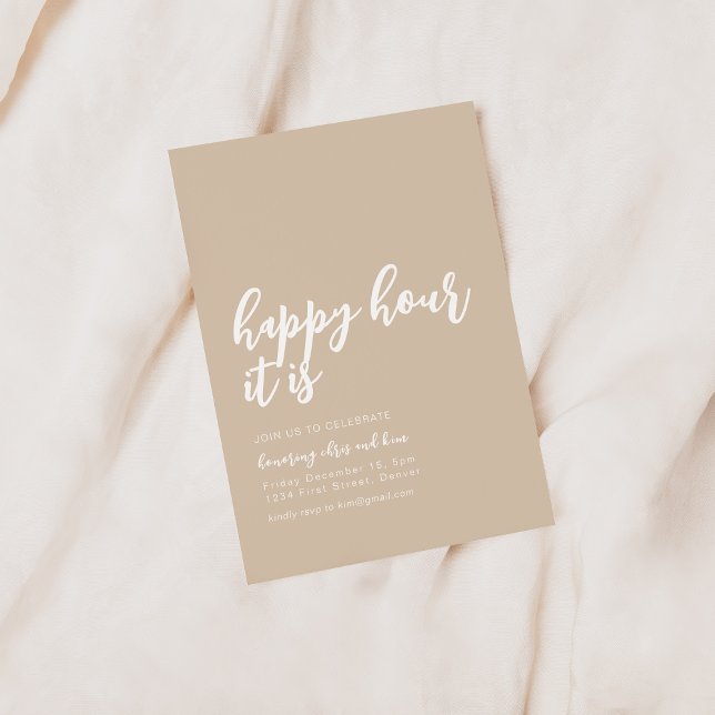 Hora Feliz É Convite De Coquetel (Criador carregado)