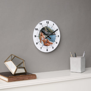 HORA! ⏰ Relógio de Parede Personalizado – Adicione