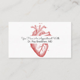 Horário Cardiologia Cartão de Doente para Nomeação Médica