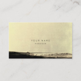 Horário Cartão de Compromisso Amarelo Dourado abstrato pre