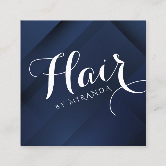 Horário Cartão de Compromisso de Barbearia Moderna (Frente)