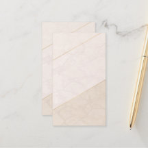 Cartão de Compromisso Elegante em Branco – Marfim 