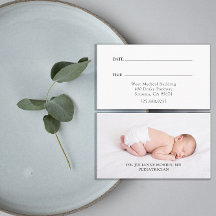 Cartão de Compromisso Fotográfico Pediátrico