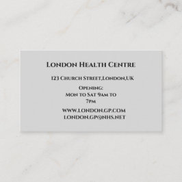 Horário CARTÃO DE Compromisso Personalizado Elegante