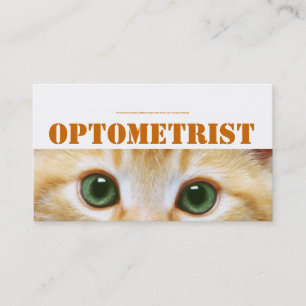 Horário Cartão dos olhos de gatos