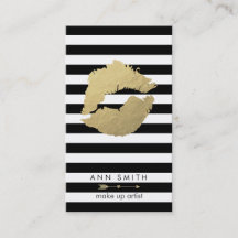 Compo o cartão de visita preto Dourado chique do