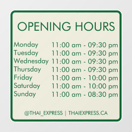 Horário de Abertura - 30.5 x 30.5 - Largura da Jan