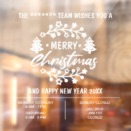 Horário de Abertura de Natal