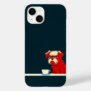 Horário do Café Cachorro Grumpy - Telefone Minimal