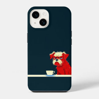 Horário do Café Cachorro Grumpy - Telefone Minimal
