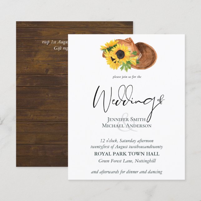 Horário Russo dos Girassóis do Sul (Frente/Verso)