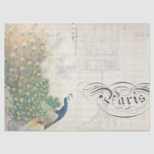 Horizontal de papel de Decoupage das coisas