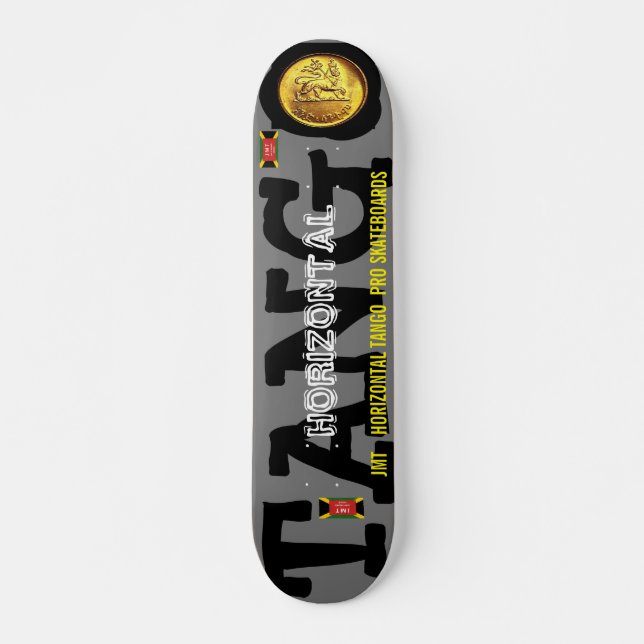 HORIZONTAL TANGO 7, 3/4", skateboard Deck (Frente)