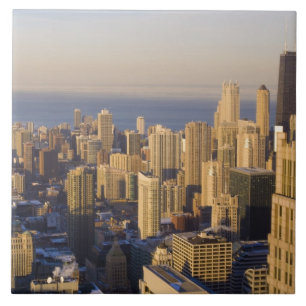 Horizonte de Chicago, Illinois, a partir da Sears