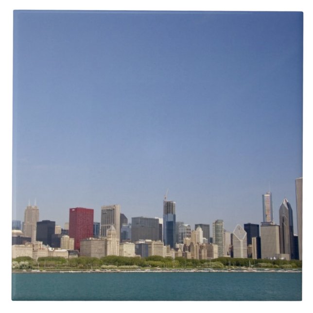 Horizonte de Chicago, Illinois, EUA. (Frente)