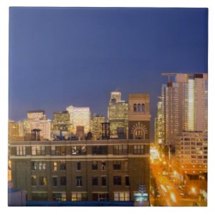 Horizonte de Chicago, Illinois, fotografado de Wes