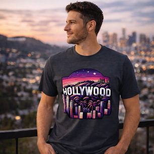 Horizonte de Hollywood   Arte de Paisagem Urbana N