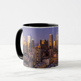 Horizonte de Los Angeles ao anoitecer, Caneca de C