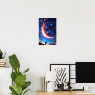 Horizonte Inicial - Poster de Espaço Animado