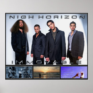 Horizonte Noturno | Poster comemorativa immóvel