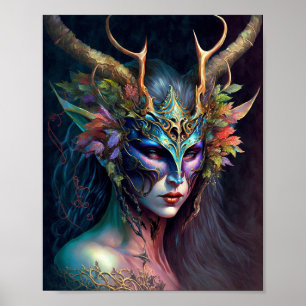 Hormona Elf Fantasy Art Poster