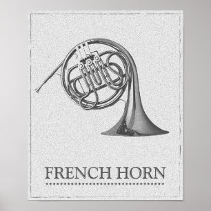 Horn Poster Art francês