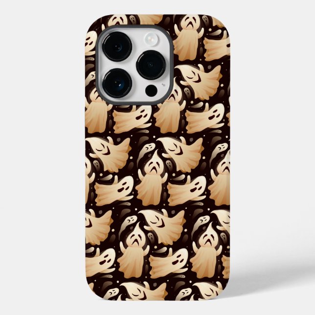 Horror Boo Ghost Halloween Padrão (Verso)