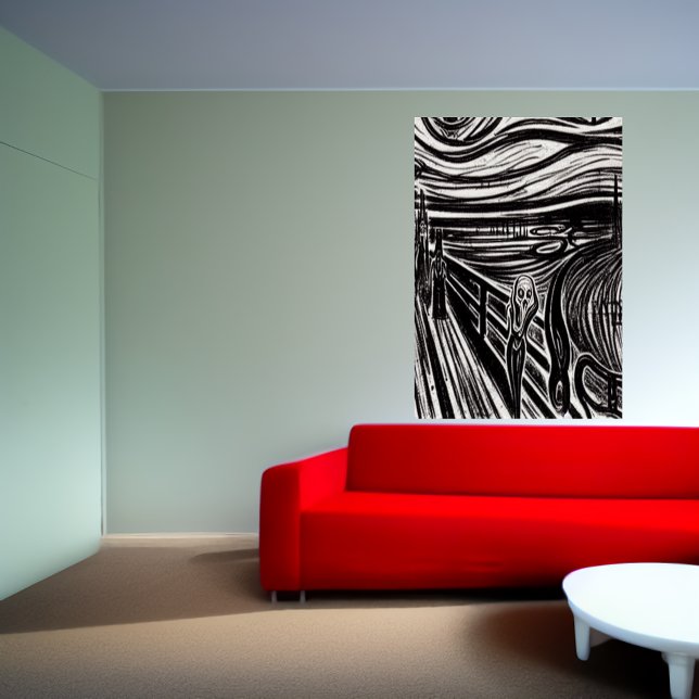 Horror na ponte | AI Art Poster (Criador carregado)