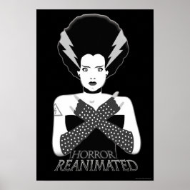 Horror Reanimado Poster Impressão