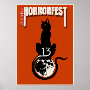 HorrorFest Lucky nº 13 Poster de gato