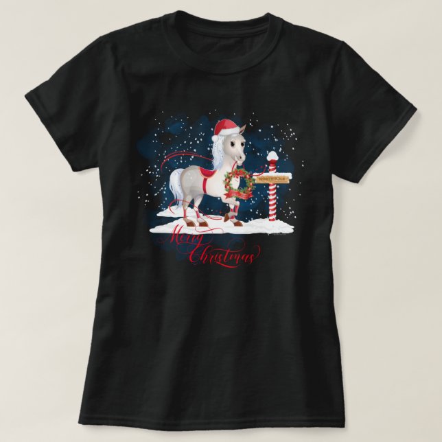 Horse Amadurece o Polo Norte de Natal (Frente do Design)