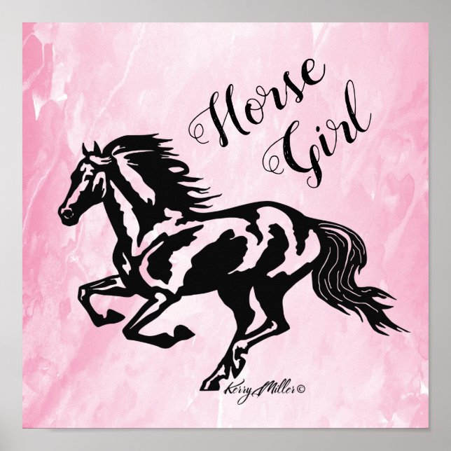 Horse Girl, Horse Poster (Frente)