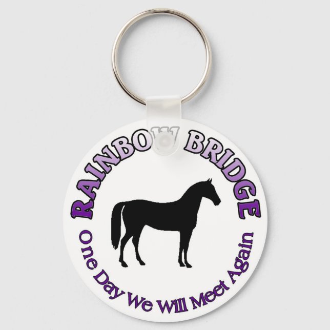 HORSE RAINBOW BRIDGE CHAVEIRO (Frente)
