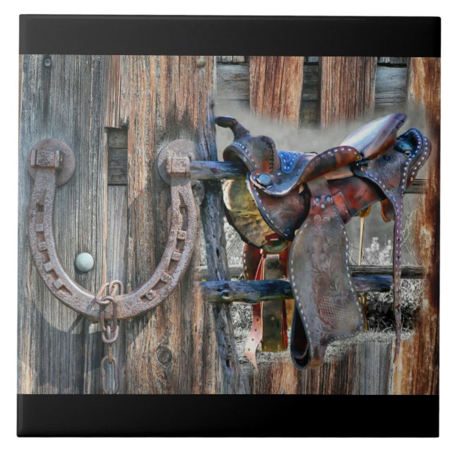 Horse Saddle Foco Russo Oeste (Frente)