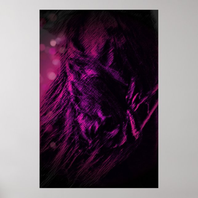 HorseOnPurple - Poster (Frente)