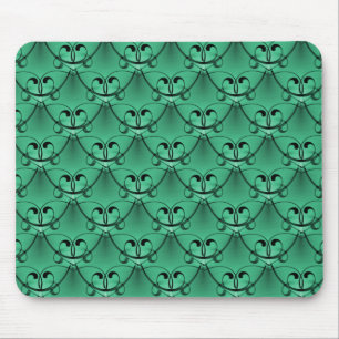 Hortelã Mousepad Glam clássico verde