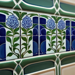 Hortênsia Arte Deco Decoração de Parede Floral Art