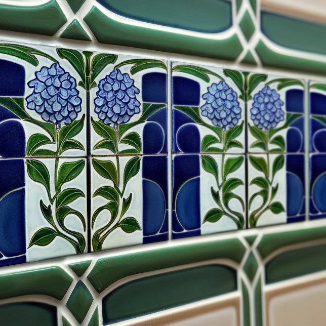 Hortênsia Arte Deco Decoração de Parede Floral Art (Criador carregado)